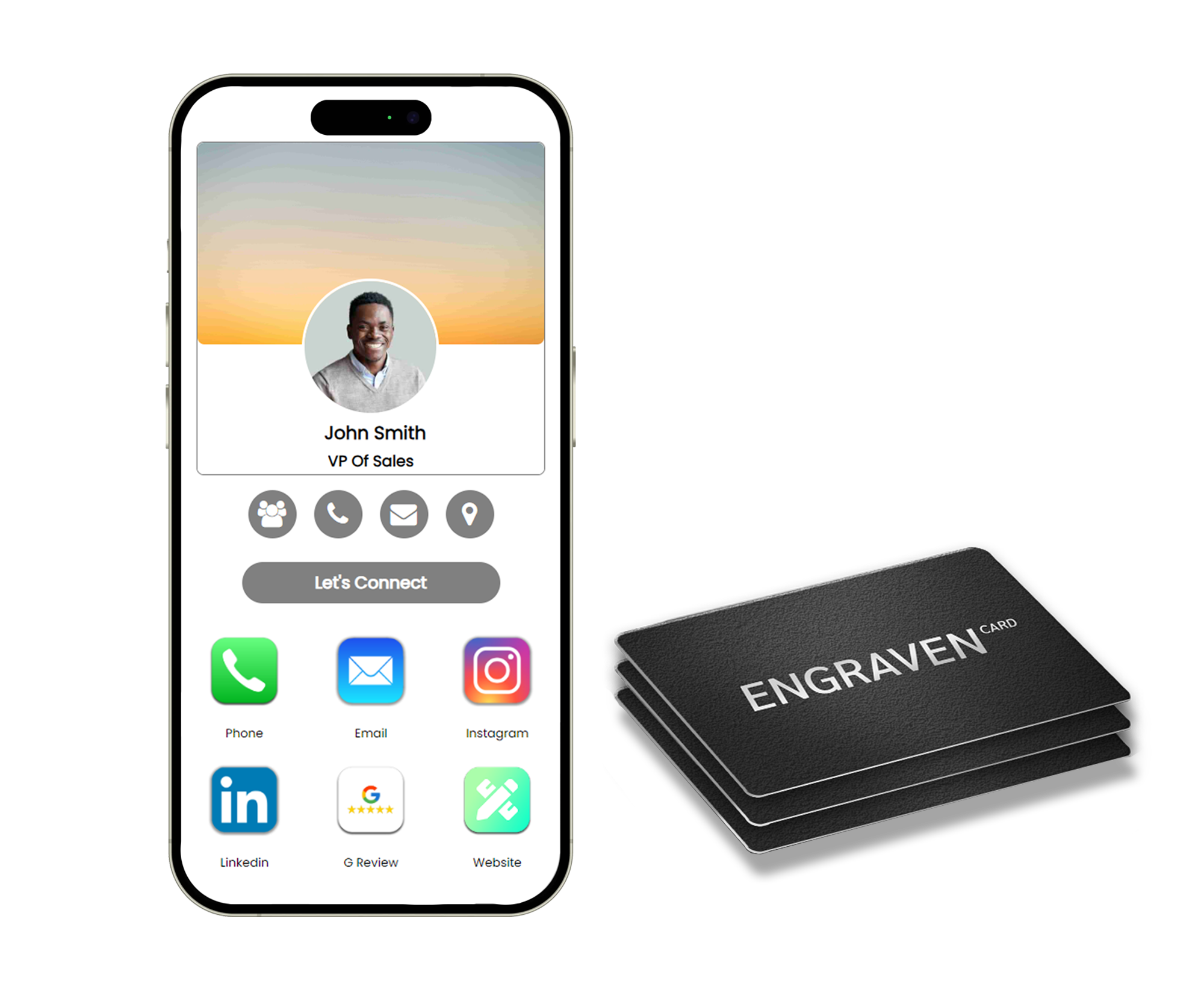 Connect Card 3-Pack | Digital Business Cards