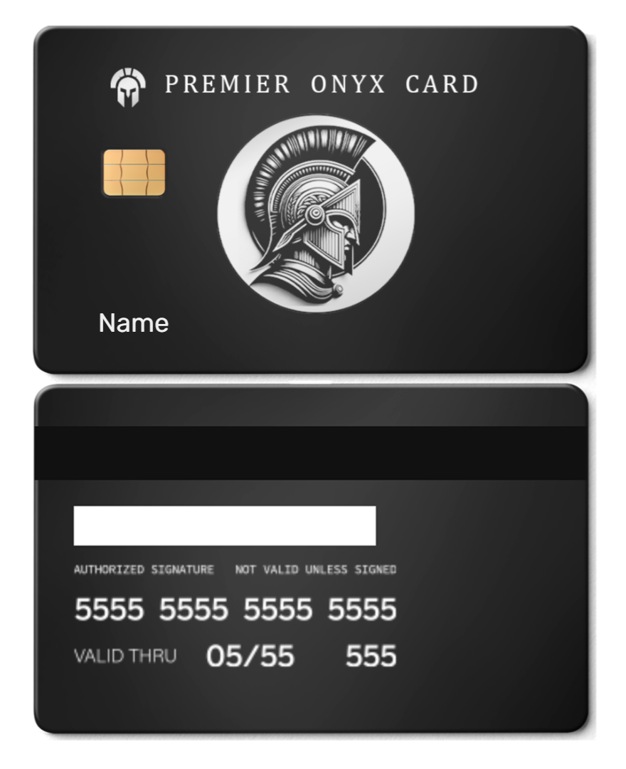 Premier Onyx Card | Studio
