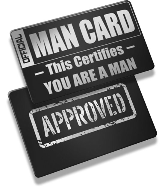 Approved - Man Card