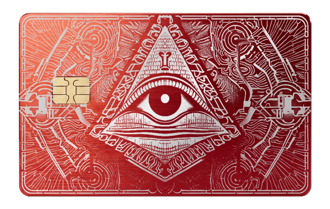 All Seeing Eye - red