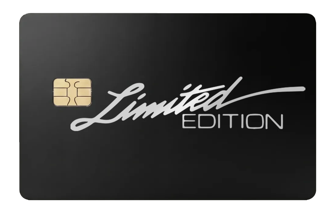 Limited Edition Card - black