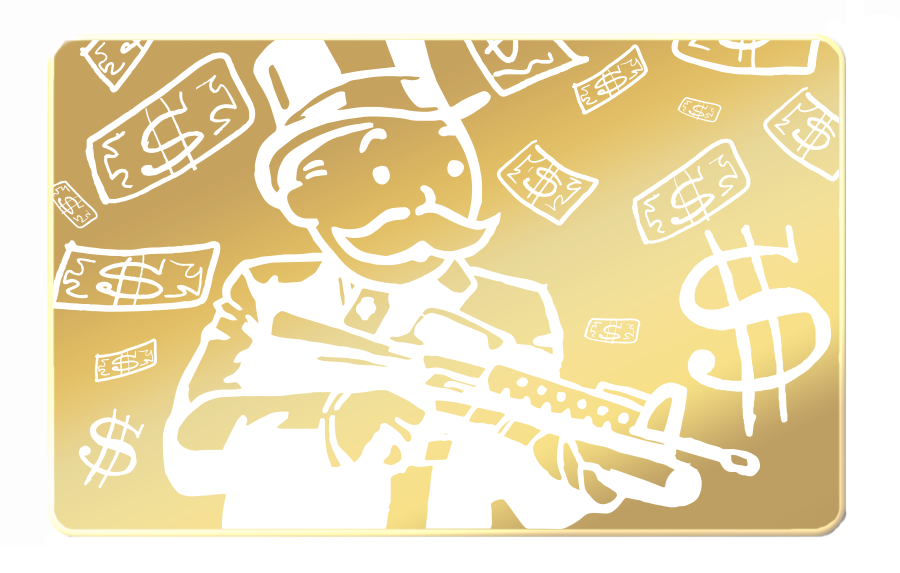 Monopoly Man AR-15 NFC