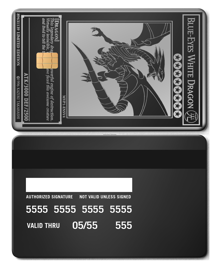 Blue-Eyes White Dragon Card