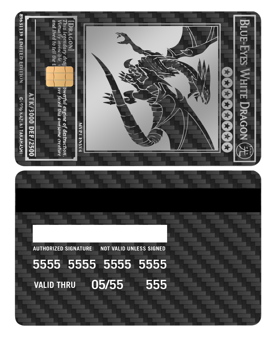 Blue-Eyes White Dragon Card