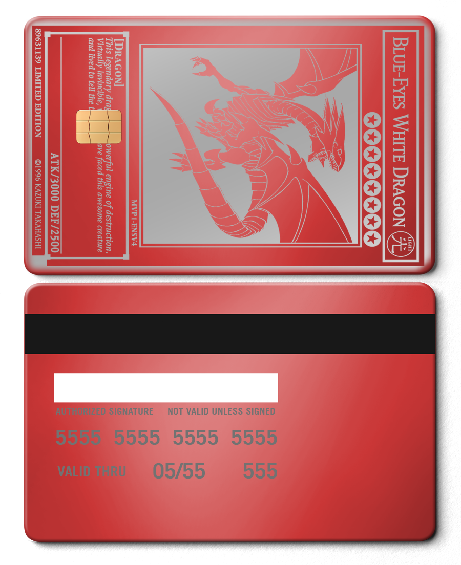 Blue-Eyes White Dragon Card