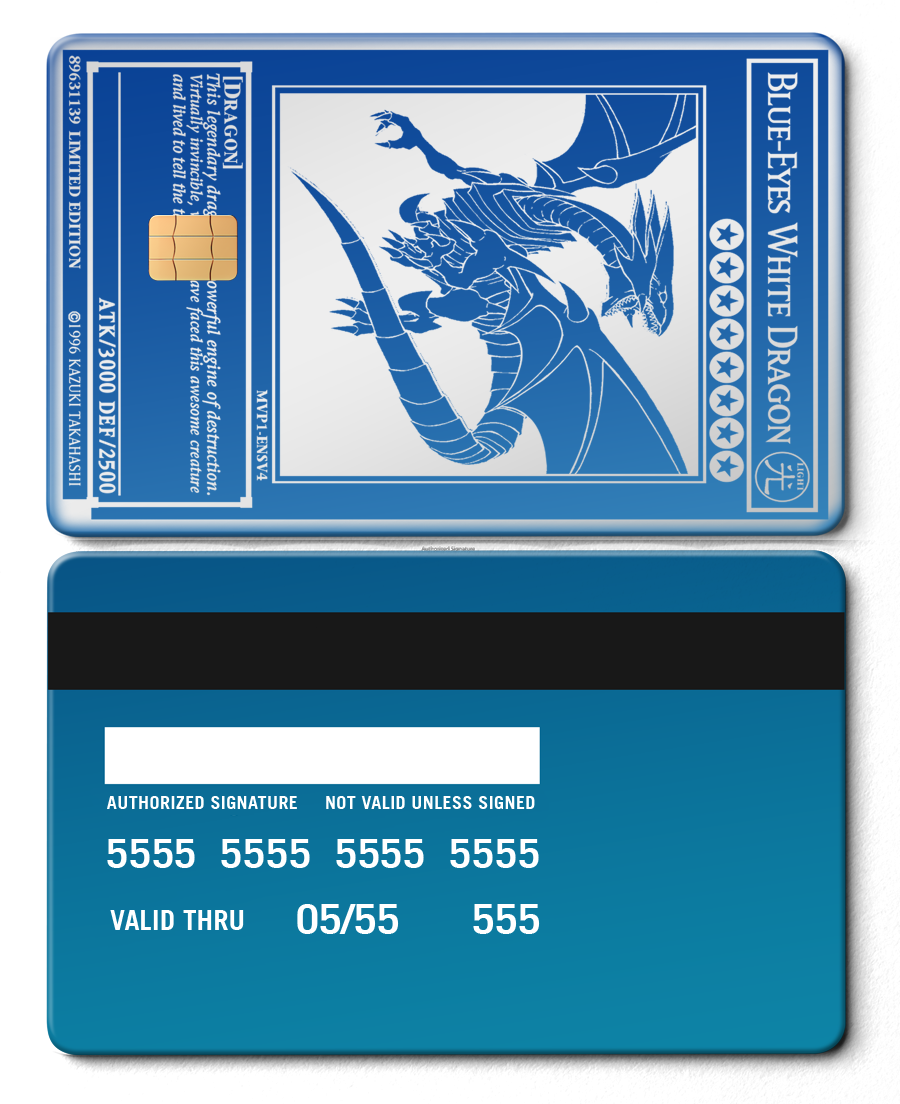 Blue-Eyes White Dragon Card
