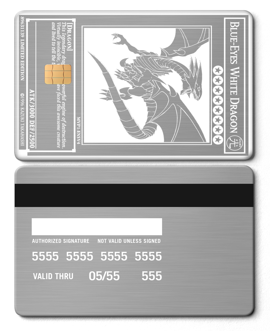 Blue-Eyes White Dragon Card
