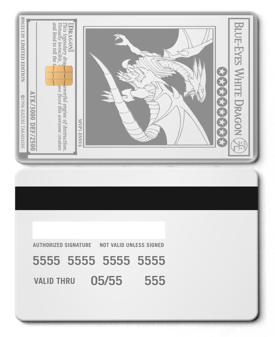 Blue-Eyes White Dragon Card