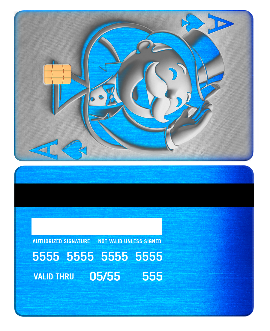 Ace Of Monopoly card
