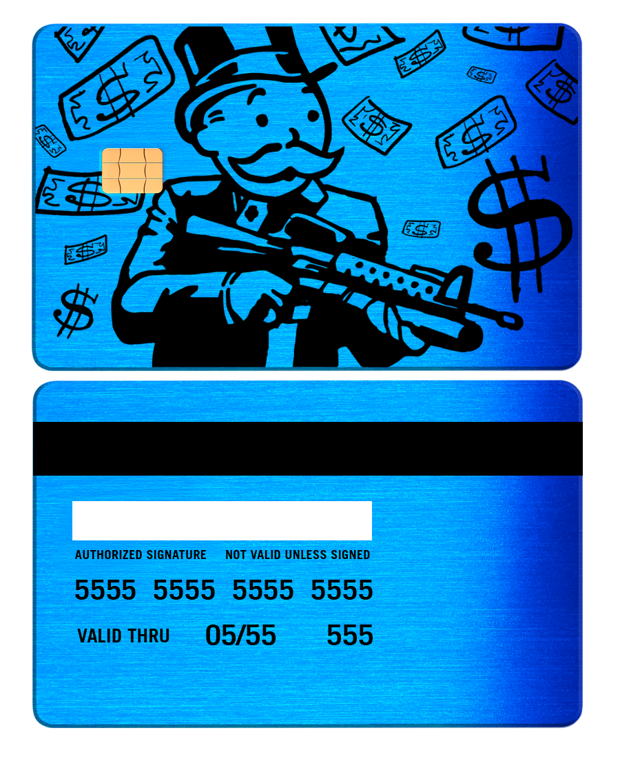 Monopoly Man Card