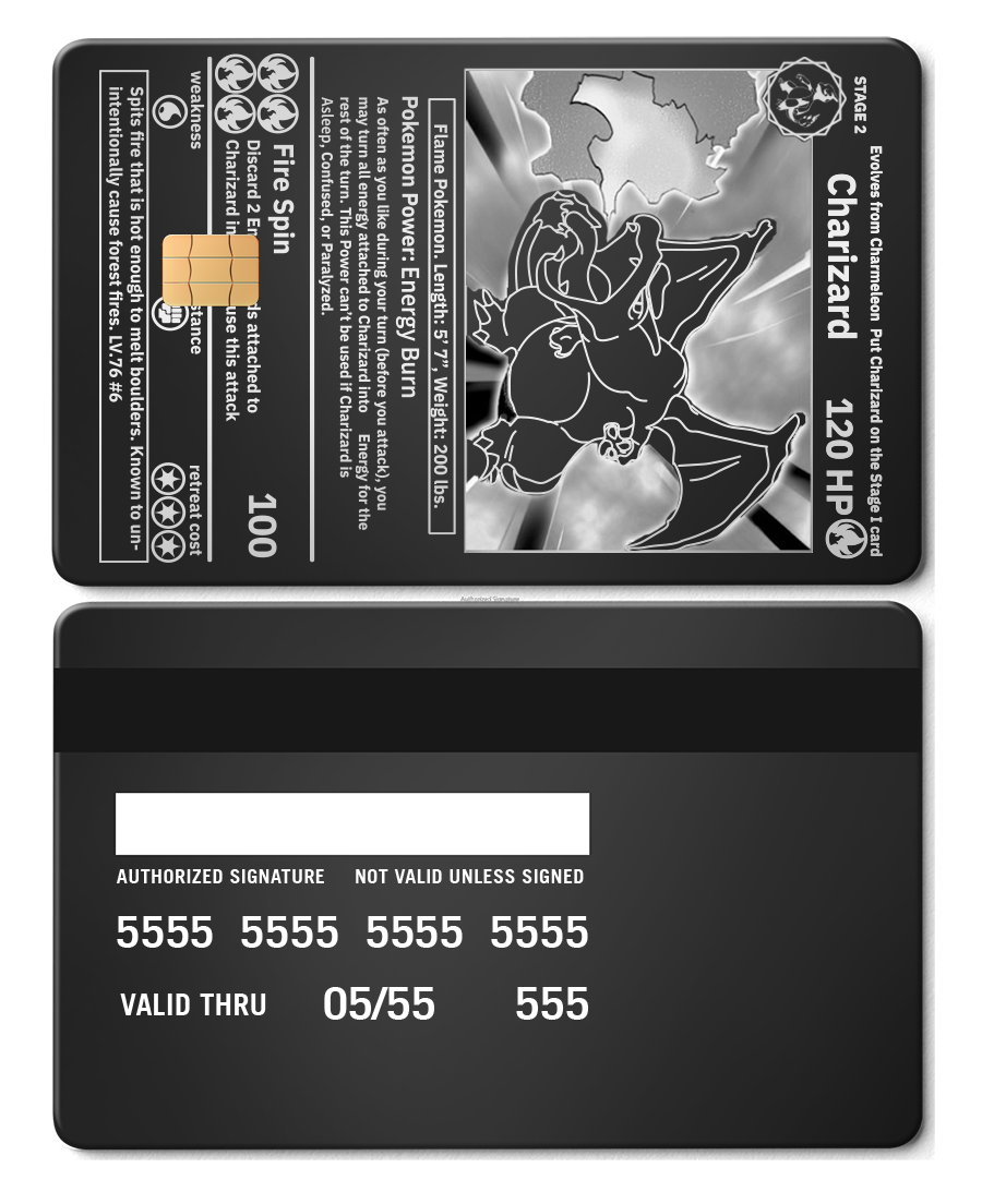 pokemon black and white charizard card Charizard Card