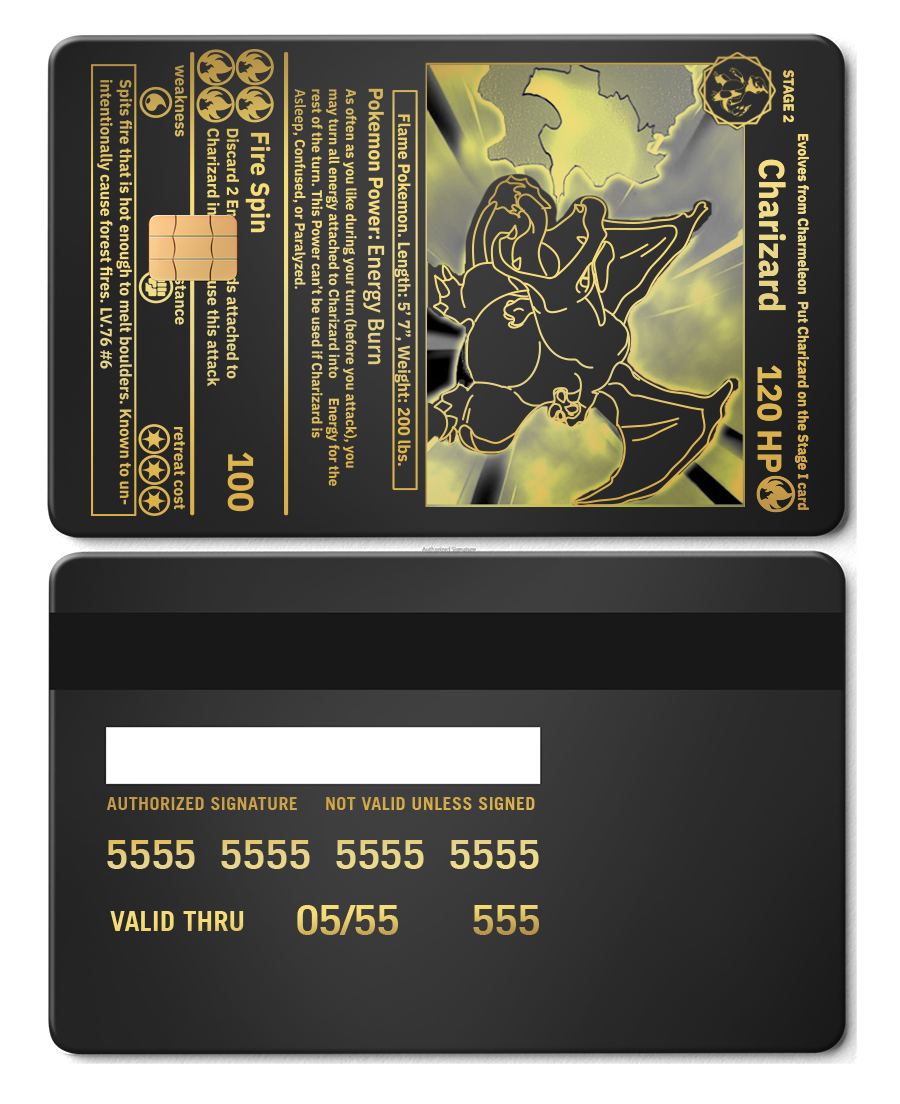 Charizard Card Charizard Card
