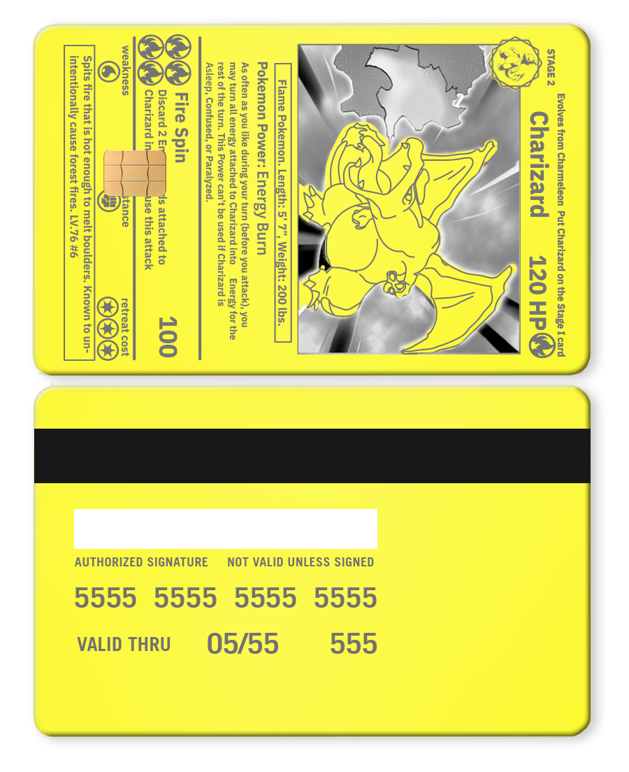 Charizard Card Charizard Card