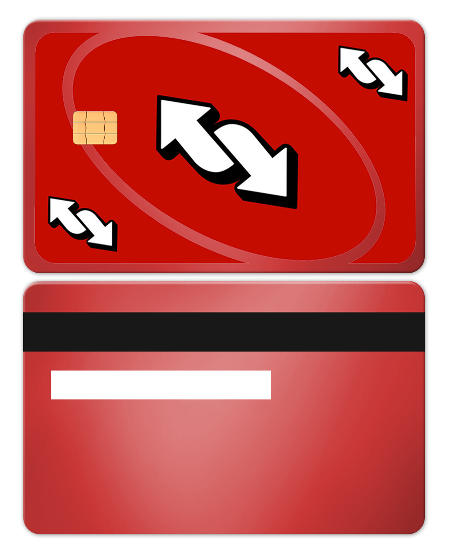Red Uno Rverse Uno Reverse Color