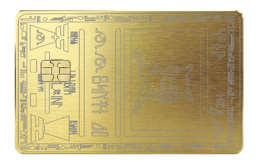 Ancient Mew - brushed_gold