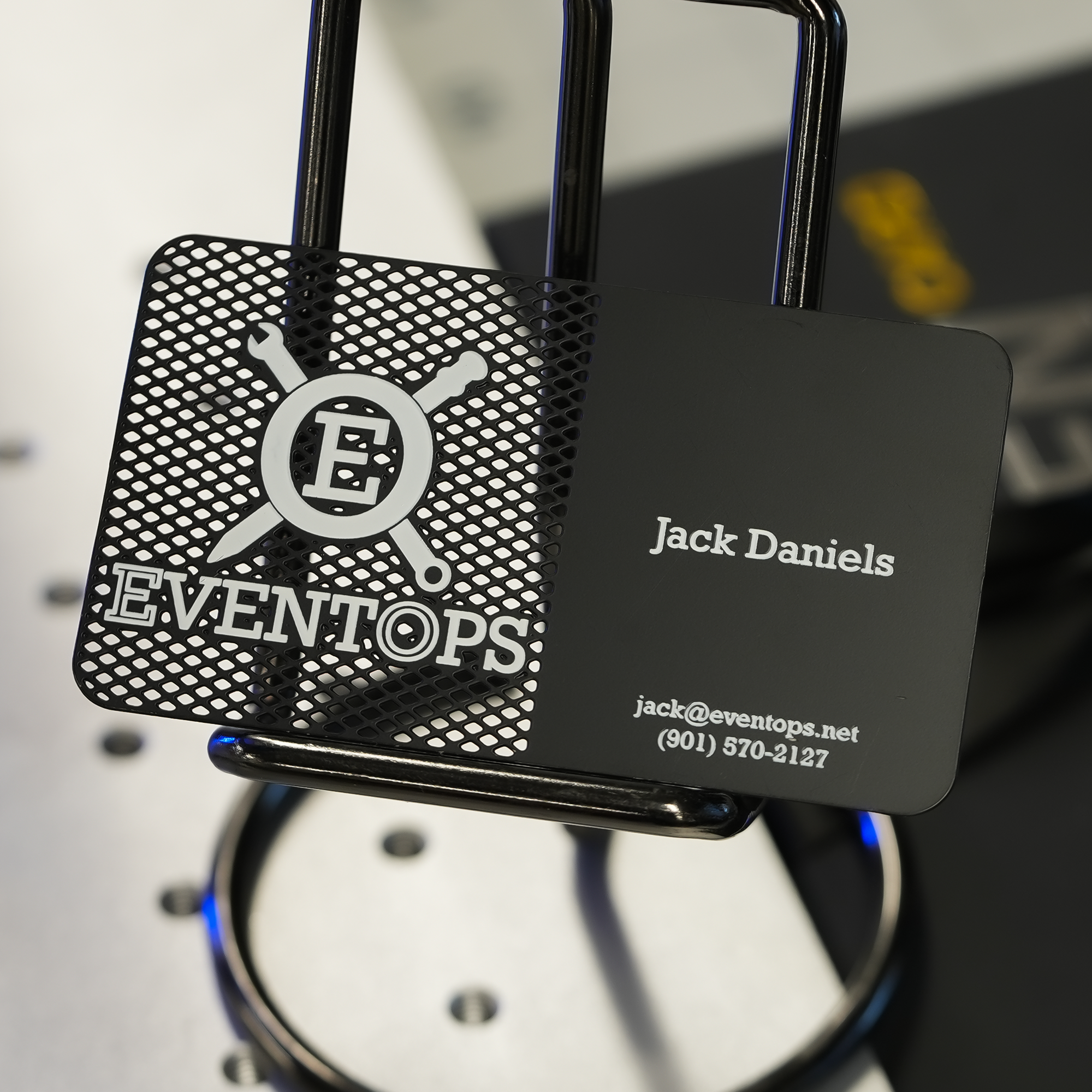 Matte Black Business Card