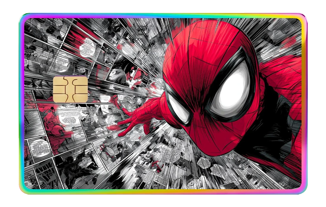 Comic Spider-Man - rainbow_chrome