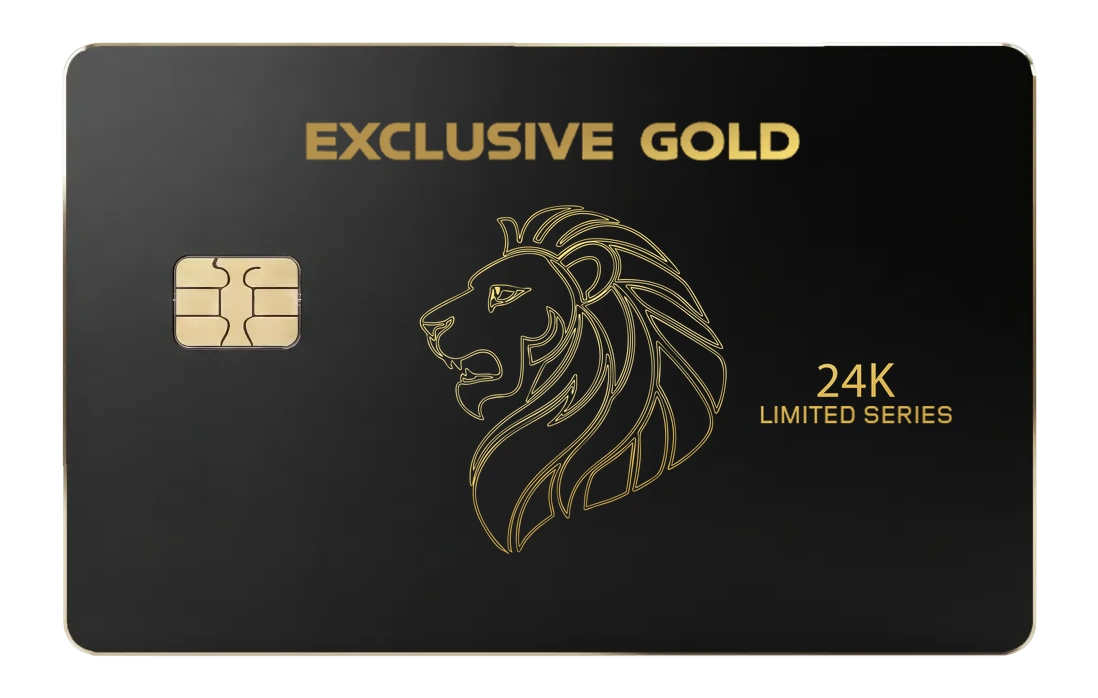 Exclusive Card | Limited Edition - brass