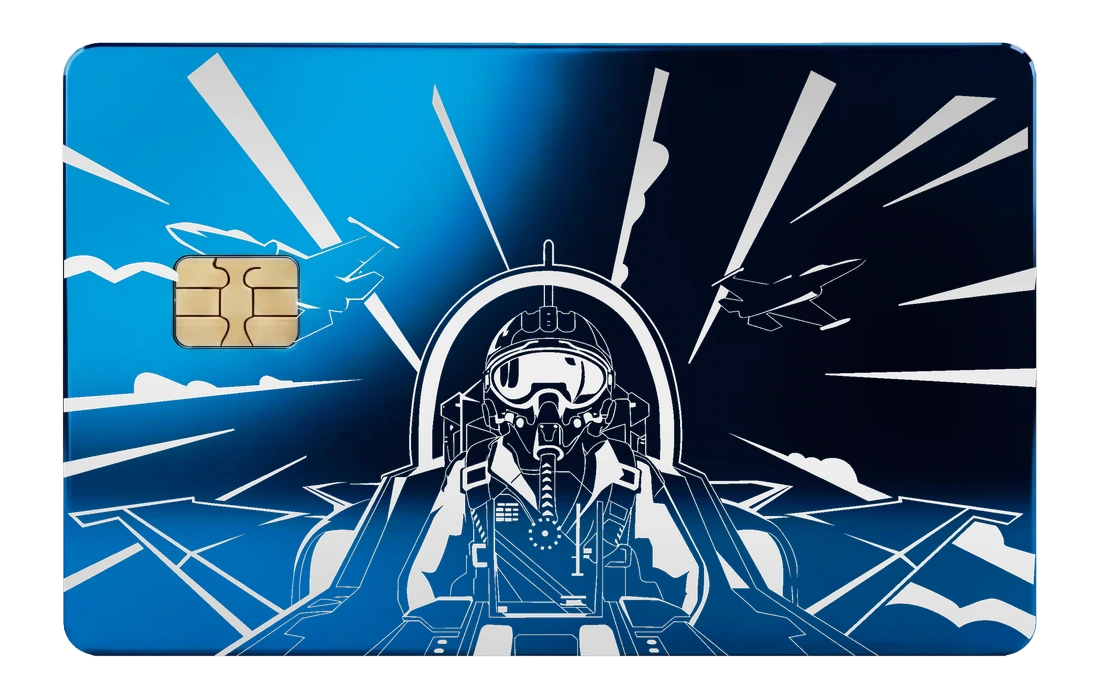 Fighter Pilot - mirror_blue