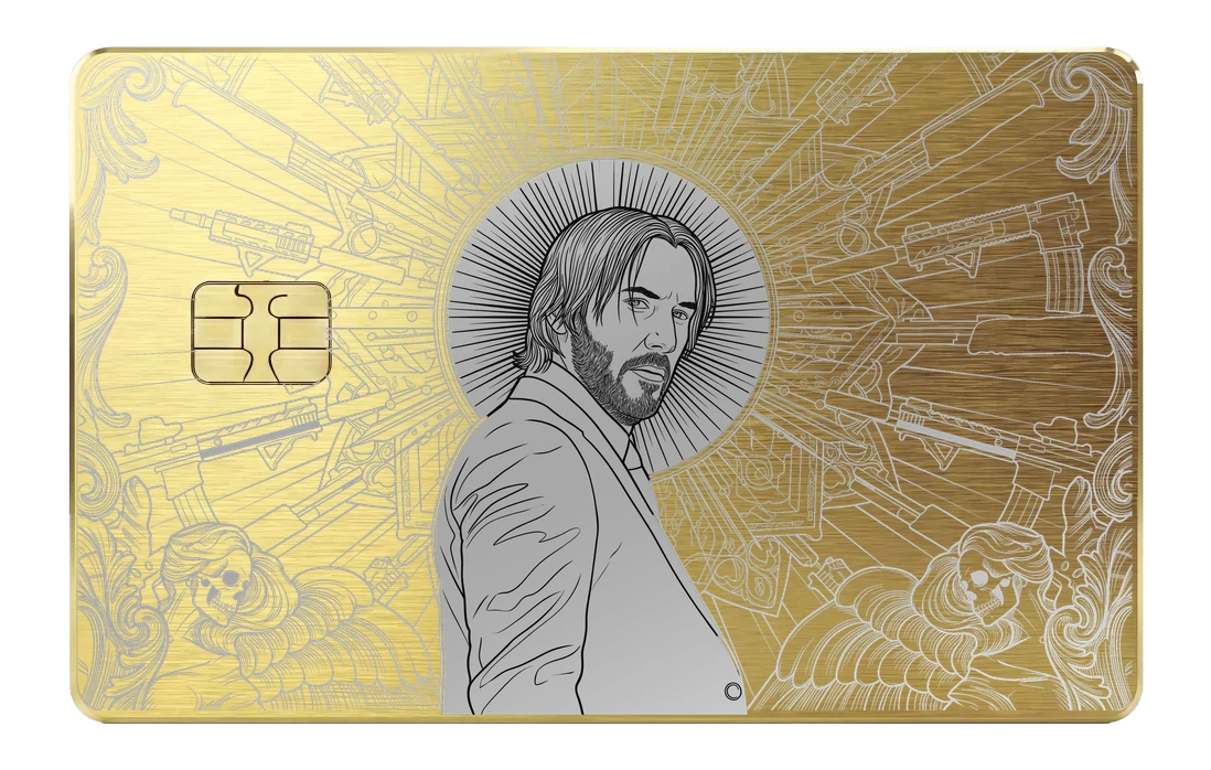 John Wick - brushed_gold