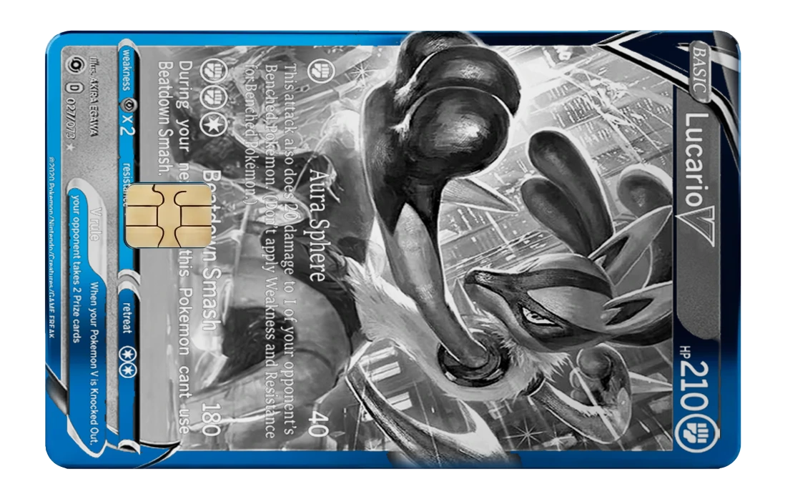 Lucario - mirror_blue