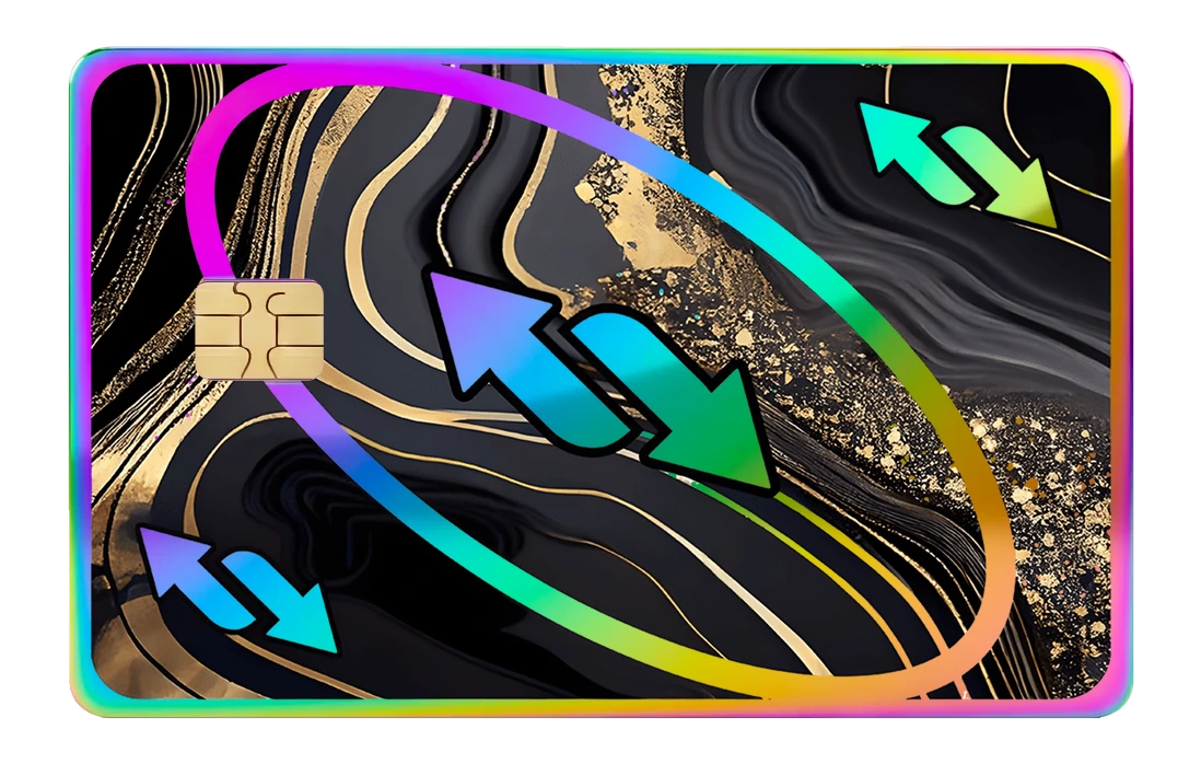 Marbled Reverse - rainbow_chrome