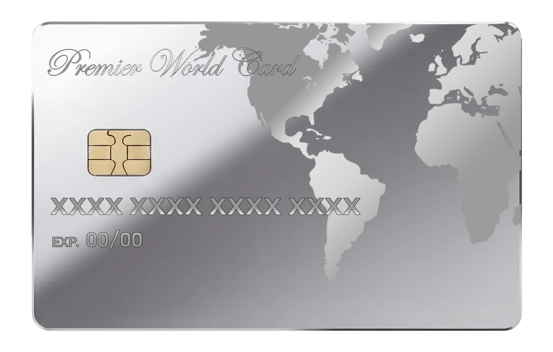 Premier World Card - mirror_silver