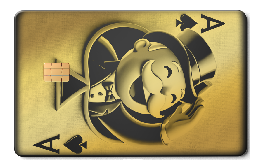Ace Of Monopoly card