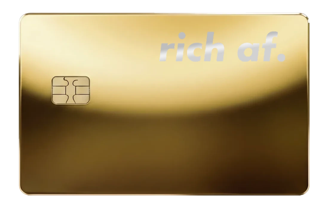 Rich AF - gold