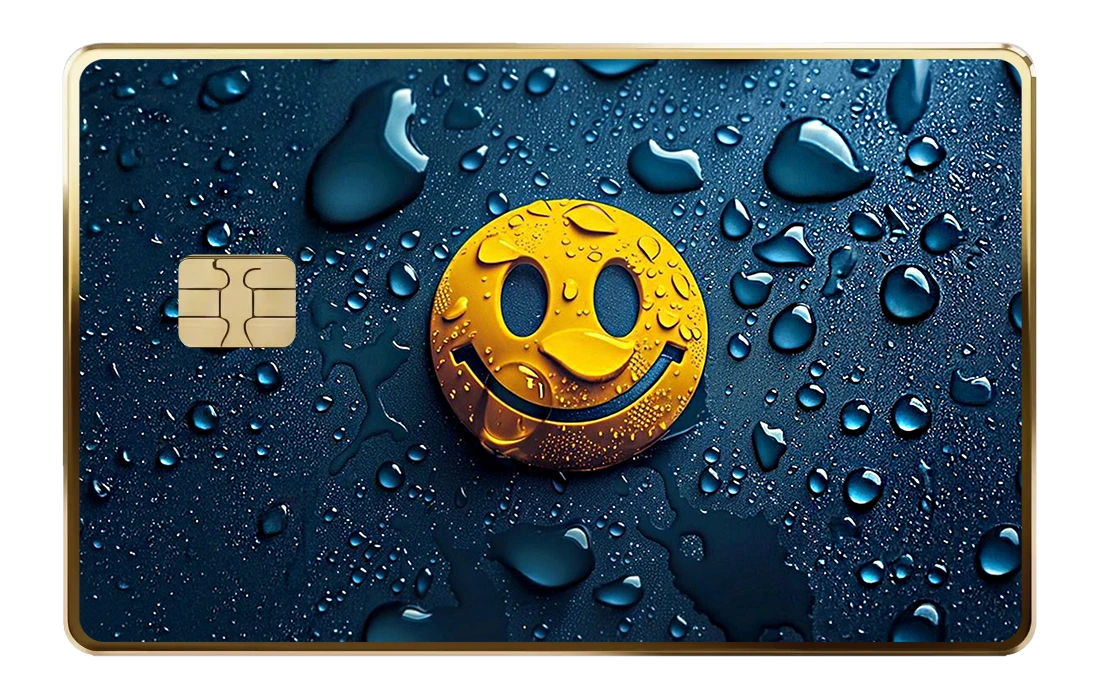 Smiley - gold