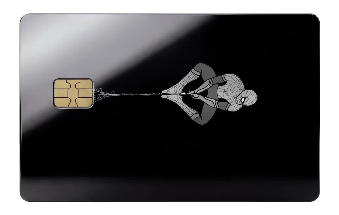 Spider-Man Chip - mirror_black