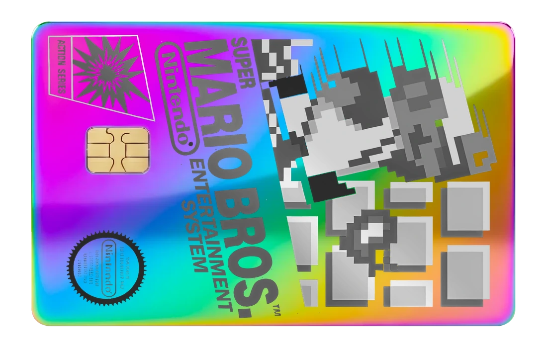 Super Mario Bros - rainbow_chrome