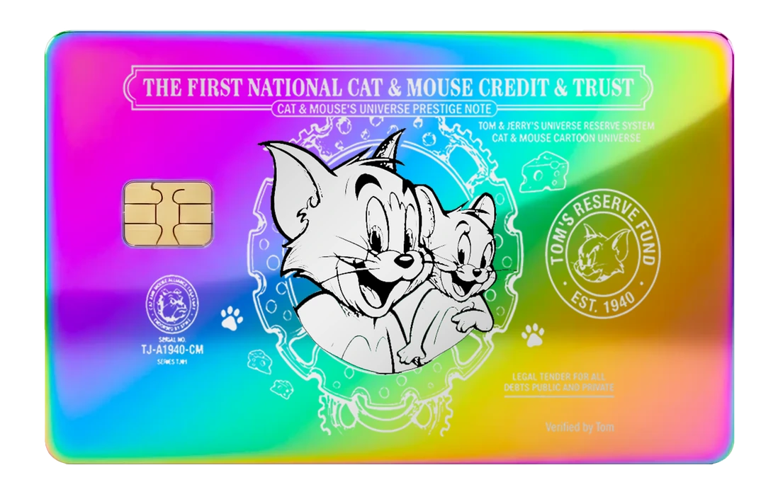 Tom & Jerry - rainbow_chrome