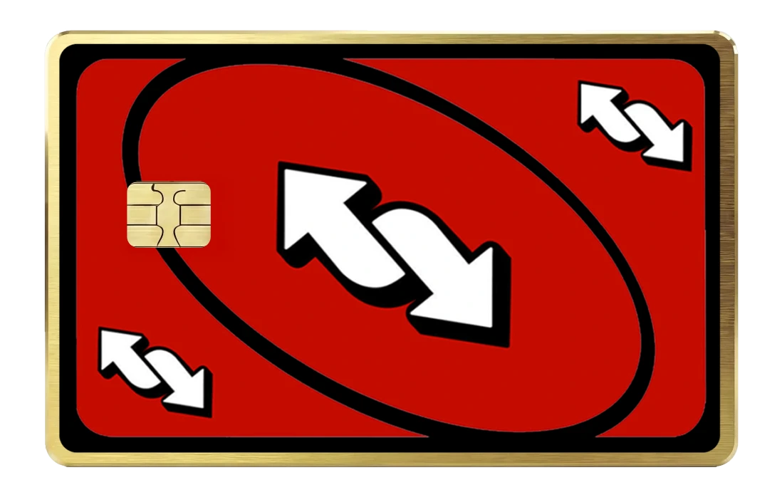 Uno Reverse Color - brushed_gold