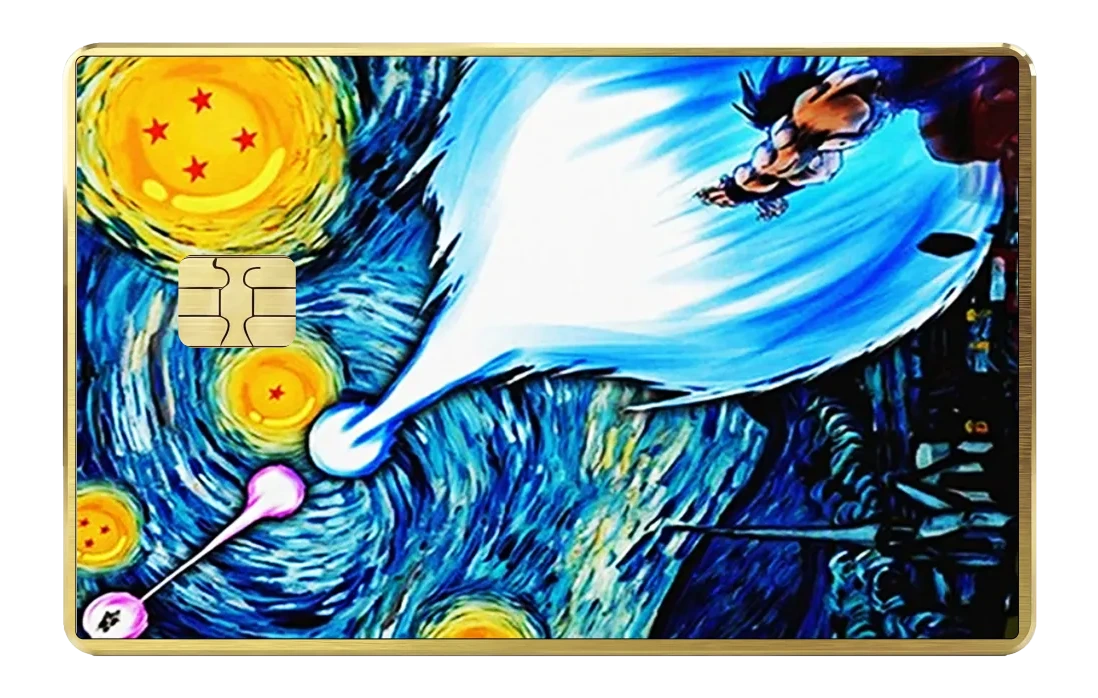 Vincent Van Goku - brushed_gold