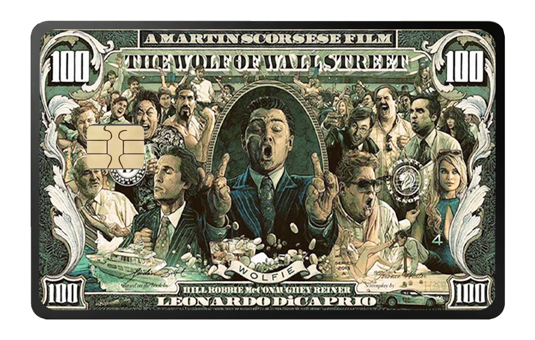 Wolf of Wall Street Color - black
